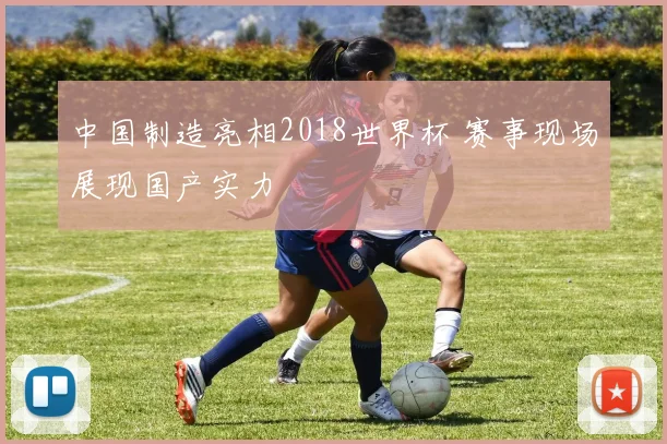 中国制造亮相2018世界杯 赛事现场展现国产实力